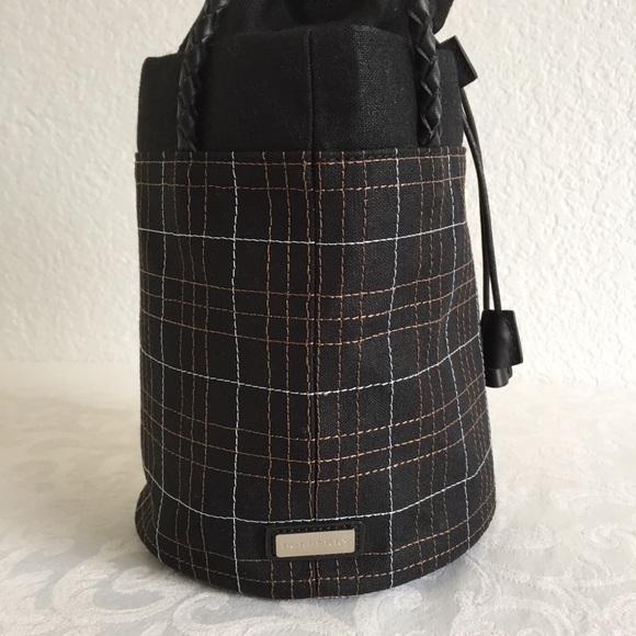 Burberry canvas check mini bucket Bag - Picture 3 of 16